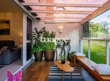 Apartamento · 108m² · 3 Quartos · 2 Vagas · Garden Semimobiliado com 3 Dormitórios e Terraço na Chácara das Pedras