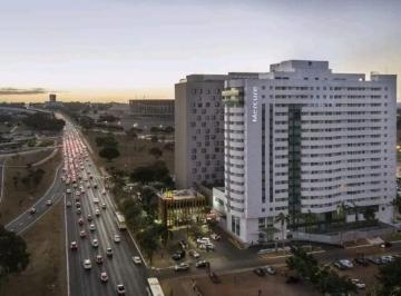 Apartamento · 40m² · 1 Quarto · Asa Norte - Apartamento 1 quarto mobiliado para aluguel (40m²) com lazer completo e portaria 24h