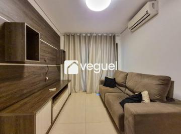 Apartamento · 71m² · 2 Quartos · 2 Vagas · Apartamento mobiliado de 71m² com 2 quartos, 1 suíte para alugar no bairro Jardim Irajá, Ribeirão Pr