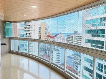 Apartamento · 190m² · 4 Quartos · 3 Vagas · Apartamento com 4 Quartos sendo 2 Suítes e Vista para o Mar em Itapuã