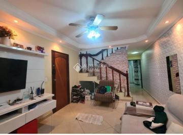 Casa · 100m² · 3 Quartos · 2 Vagas · Belíssimo Sobrado com 03 quartos(01 suíte) Área gourmet, Quintal, Ótimo acabamento, 02 vagas + Portã