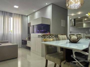 Sala · Apartamento com 2 dormitórios à venda, 53 m² por R$ 419.000,00 - Paulicéia - São Bernardo do Campo/S