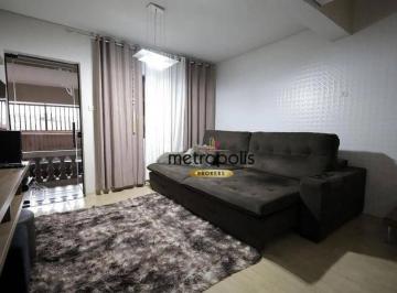 Sala · Sobrado com 2 dormitórios à venda, 132 m² por R$ 480.000,00 - Jardim Utinga - Santo André/SP