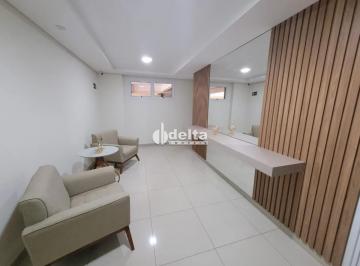 Apartamento · 77m² · 2 Quartos · 2 Vagas · Apartamento com elevador disponível para locação no bairro Santa Mônica em Uberlândia-MG
