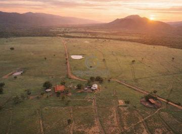 Vista aérea parcial da propriedade mostrando a topografia 100% mecanizável, a estrutura de piquetes e as divisões planejadas de pasto. · Fazenda à Venda em Barra do Bugres MT: 950 ha | Agro