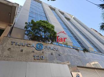 Comercial · 27m² · 1 Vaga · Sala comercial com recepção e banheiro.