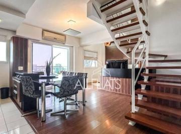 3d18c40f5ab91639e3faa5302ad20a11b11085a0 · Apartamento Duplex com 1 quarto para alugar, 84 m² - Jardins - São Paulo/SP