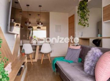Apartamento · 50m² · 2 Quartos · 1 Vaga · Apartamento para Aluguel na Vila Humaitá (Santo André) com 2 Dormitórios, Varanda e 1 Vaga