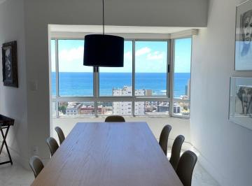 sala jantar c vista mar · LINDO APART 2/4 VISTA MAR MOBILIADO