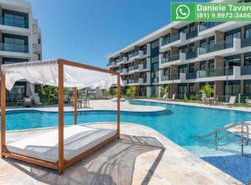 Apartamento de 1 quarto, Ipojuca · Flat Porteira Fechada no Makia Beach Resort – Muro Alto (Pronto para Rentabilizar)