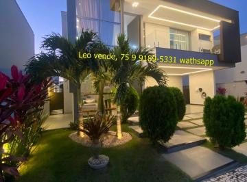 Casa de 4 quartos, Feira de Santana · Leo vende, linda casa, Papagaio, 4 suítes, 2 closet, piscina, goumert, mobiliada