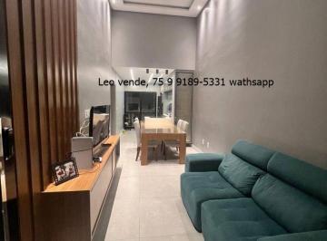 Casa de 2 quartos, Feira de Santana · Leo vende, linda casa, bairro Sim, 2|4 suíte, área goumert, energia solar, mobiliada