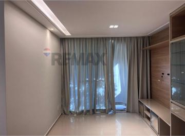 Casa · 100m² · 3 Quartos · Locação Casa de condomínio semi-mobiliada com Varanda e Edícula - Buraquinho, Lauro de Freitas