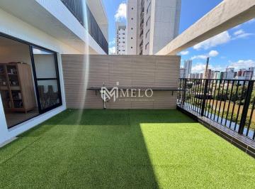 Apartamento · 2 Quartos · 1 Vaga · VENDE-SE Apartamento, 2 Quartos com Terraço Garden Privativo de 23 m² com Vista Permanente para o Ri