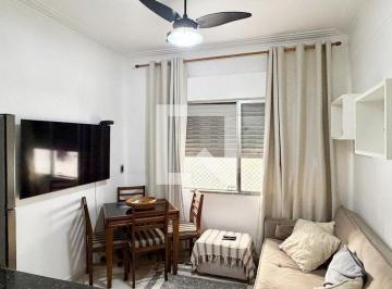 Apartamento · 40m² · 1 Quarto · 1 Vaga · Apartamento para Aluguel - Embaré, 1 Quarto, 40 m² - Santos