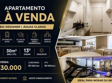 Apartamento de 1 quarto, Águas Claras · Apartamento 1 Quarto à Venda em Águas Claras, Rua 37 Norte, Metrô, Unieuro, Nascente, Financia