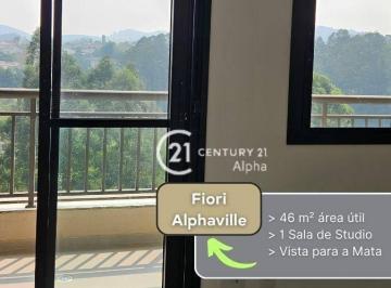 097005cd58142c9f823f8f17c90ef2a7dbd1a27b · Apartamento com 1 dormitório à venda, 46 m² por R$ 650.000,00 - Empresarial 18 do Forte - Barueri/SP
