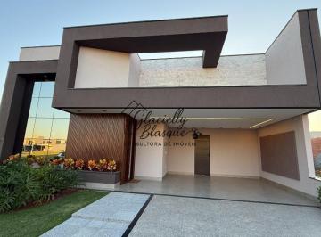Foto 01 · Casa de luxo em condomínio: 3 quartos, 3 suítes, 2 salas e 192m² em Indaiatuba-SP, Jardim Residencia