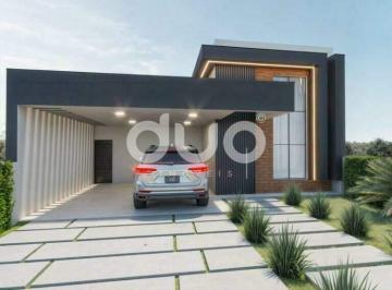 Casa · 140m² · 3 Quartos · 2 Vagas · Casa com 3 dormitórios à venda, 140 m² por R$ 1.150.000,00 - Condominio Park Unimep Taquaral - Pirac
