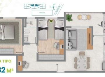 Apartamento com 2 dormitórios à venda, 55 m² por R$ 238.400 - Morumbi - Piracicaba/SP · Apartamento com 2 dormitórios à venda, 55 m² por R$ 238.400,00 - Morumbi - Piracicaba/SP