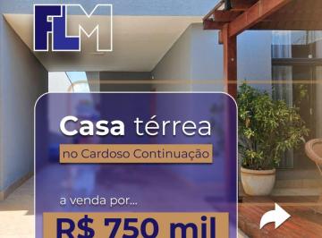 Casa de 3 quartos, Aparecida de Goiânia · vendo:casa setor cardoso continuação