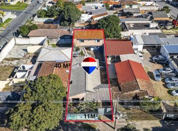 Casa de 3 quartos, Curitiba · Terreno com 02 Casas Averbadas à Venda 440M² – Bairro Capão Raso Curitiba.