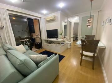 Apartamento · 48m² · 2 Quartos · 1 Vaga · Apartamento reformado disponível locação na Vila Olímpia 48m², 1 vaga e 2 dorm