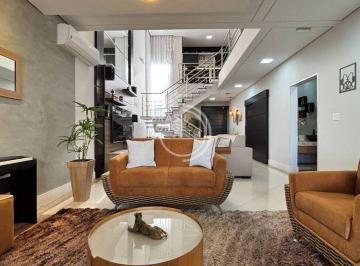 Casa · 308m² · 3 Quartos · 4 Vagas · Sobrado Chácara Ondina - 3 Suítes - 1 no térreo - com 308M²|Gourmet e Piscina