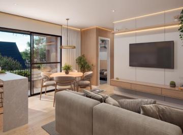 Apartamento de 2 quartos, Curitiba · Duna House - Apto 506B, 2 quartos, suíte, 55 m², garagem, varanda c/churras. no Novo Mundo - V.Real