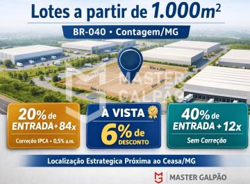 Foto 1 · Áreas Industriais de 1.000m² | BR‑040 – Contagem/MG