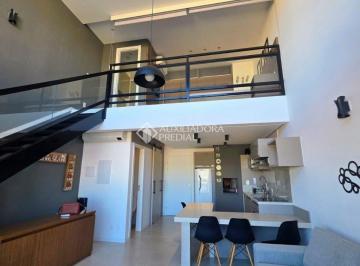 Apartamento · 59m² · 1 Quarto · 1 Vaga · Duplex com 1 quarto no bairro Azenha.
