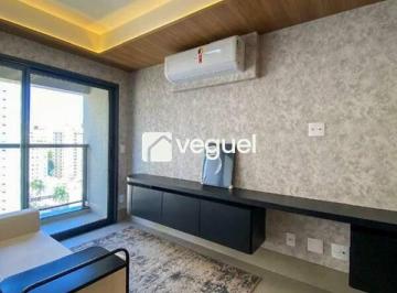 Apartamento · 39m² · 1 Quarto · 1 Vaga · Apartamento mobiliado de 39,30m² 1 quarto, sendo 1 suíte para locação no bairro Cambuí, Campinas/SP