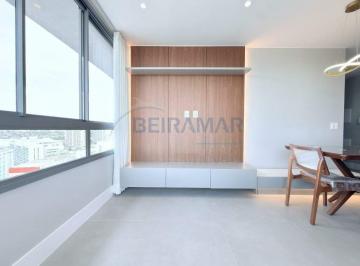 Apartamento · 59m² · 2 Quartos · 1 Vaga · Apartamento Semi-Mobiliado 2 Quartos (1 Suíte) | Andar Alto | Nascente e Canto para Aluguel - Res. U
