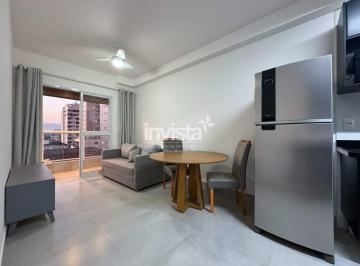 Apartamento · 38m² · 1 Quarto · 1 Vaga · Apartamento para Aluguel 1 Dorm com vista livre • 2 Salas • 1 Vaga • Macuco (Santos/SP)