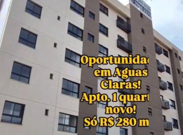 Apartamento 48m² Venda Aguas Sul · Aguas Claras, apartamento, 1 quarto, vaga, lazer seco, QS 3