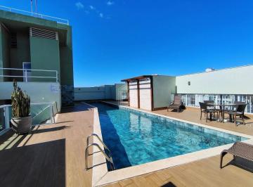 Piscina · Apartamento Mobiliado 2 Qtos (1 Suíte) com 2 Varandas | Santa Helena, Vitória - ES