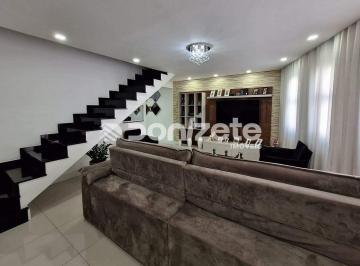 Casa · 137m² · 3 Quartos · 3 Vagas · Sobrado com 3 quartos à venda em Santo André (Parque das Nações) – 137m², 3 vagas. Aceita financiame