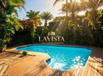 Vista da Piscina · Casa c/ 4 dorm., 2 suítes em Loteamento Loanda - Atibaia