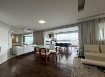 Apartamento · 122m² · 3 Quartos · 2 Vagas · Locação mobiliado no Condomínio Evolve Morumbi, 122m2 com 3 Suítes e 2 Vagas demarcadas e sol