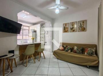 Apartamento · 49m² · 1 Quarto · 1 Vaga · Apartamento para Aluguel - Guilhermina, 1 Quarto, 49 m² - Praia Grande