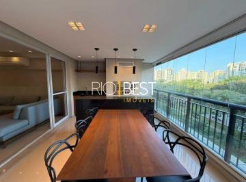 Apartamento · 155m² · 3 Quartos · 2 Vagas · Barra Peninsula 360º On The Park 3 suites reformado e totalmente mobiliado