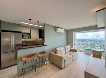 Apartamento de 1 quarto, São Paulo · Apartamento mobiliado para alugar no Cube Campo Belo em andar alto com 1 dormitório, próx. ao metrô