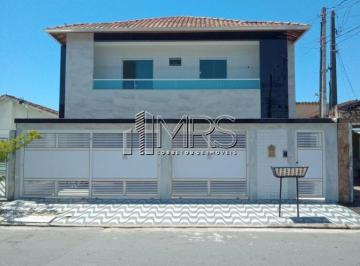 Casa · 55m² · 2 Quartos · 1 Vaga · Casa Sobreposta Alta à Venda no Tupi, Praia Grande - 2 Quartos