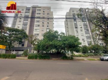 fachada · Apto 3 quartos/com 1 suite e vaga coberta no bairro Cavalhada