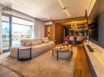 Apartamento · 150m² · 3 Quartos · 2 Vagas · Apartamento NOVO, 100% mobiliado, com 149,84m² de área privativa, 3 suítes e 2 v