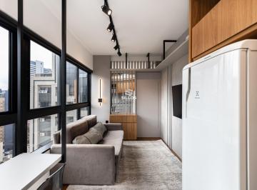 Apartamento · 31m² · 1 Quarto · 1 Vaga · Apartamento mobiliado à venda com 1 quarto no Centro em Curitiba