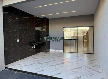 Casa · 90m² · 2 Quartos · 2 Vagas · Casa Alto Padrão 02 Quartos Setor Barcelona- Trindade/Go