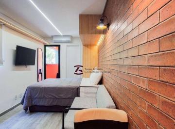 7c12e879903d75c07f3d9e28f74973dfba47b3f7 · Studio mobiliado com AC para locação com vista para o parque – localização estratégica e pronto para