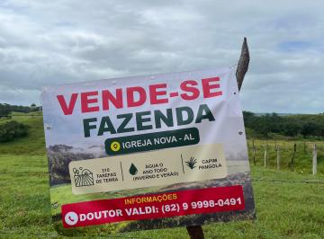 Rural , Igreja Nova · Vendo Fazenda Igreja Nova AL
