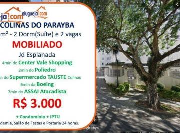 1ac4abcb772f538222483434a7054f393eccbc1c · Apartamento com 2 dormitórios para alugar, 70 m² por R$ 3.525,15/mês - Jardim das Colinas - São José